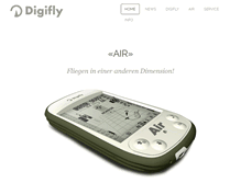 Tablet Screenshot of digifly.ch